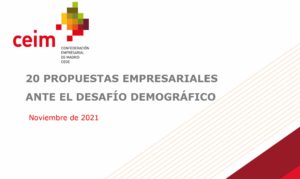 propuestas para el reto demográfico