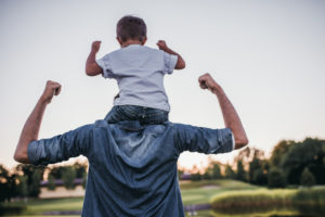 niños felices