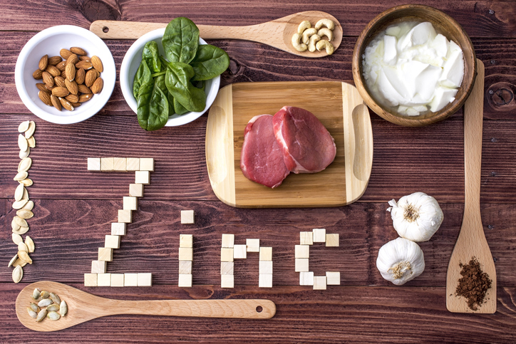alimentos con zinc