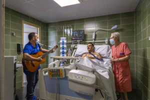 música en hospitales