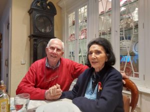 Miguel Ángel y su esposa