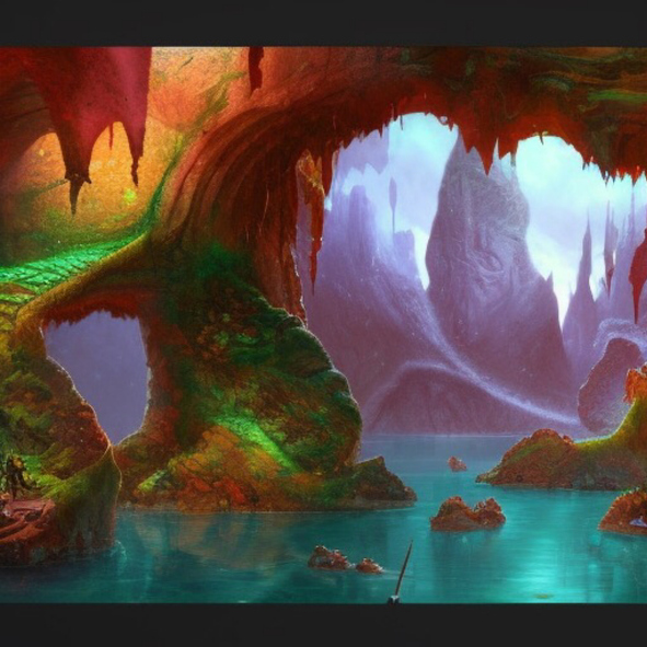 cueva oscura