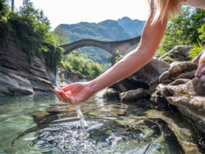 fuente de agua