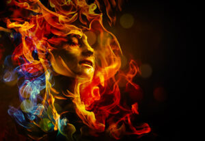 cuchara fuego