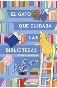 gato y libros
