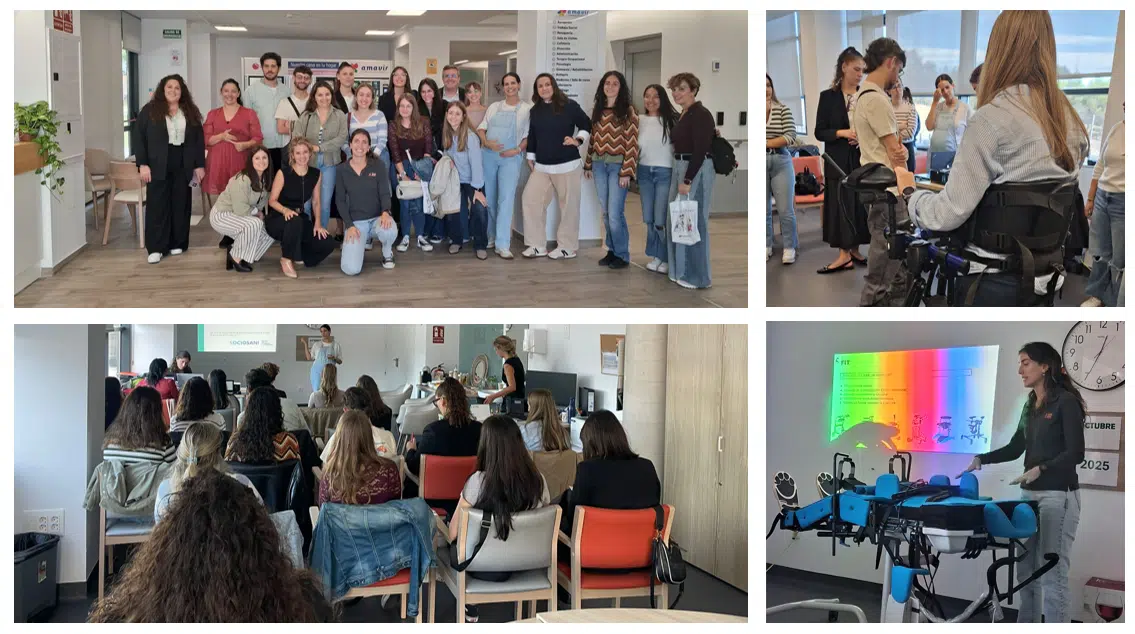 Grupo de profesionales en la III Jornada de Terapia Ocupacional de Amavir